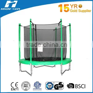 10ft Simplified Round Trampoline With Safety Net thumbnail-1