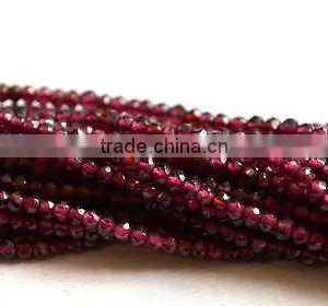 Garnet Faceted Beads thumbnail-2
