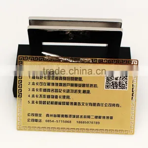 Custom Gold Plated Etch Metal Business Card thumbnail-2
