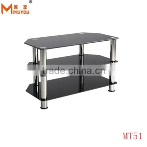 Best Selling New Model Cheap Glass Corner tv Stands thumbnail-2