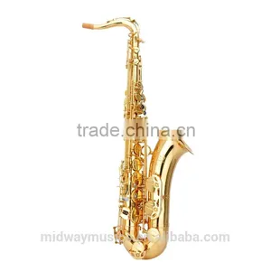 MTS-300 Gold Lacquer Tenor Saxophone From China Supplier thumbnail-1