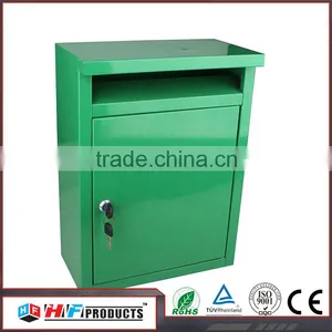 Metal Newspaper Vintage Mail Box thumbnail-2