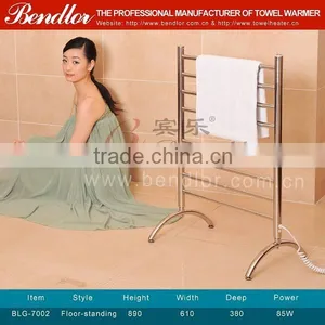 Bathroom and Out Door Free Floor Standing Electric Portable Towel Warmer / Heated Drying Rack / Towel Rack (BLG-7002) thumbnail-1