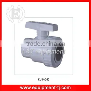 Single True Union Ball Valves, 1" to 2", PVC, Socket * Socket thumbnail-1
