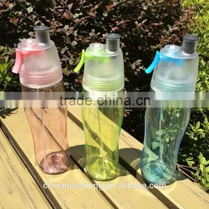 740ml PC Clear Mist &sip Water Bottle Tritan Mist Bottle BPA Free Spray Bottle thumbnail-5