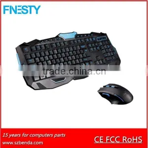 2016 New Multimedia Keyboard Personalize 2.4Ghz Wireless Combo thumbnail-1