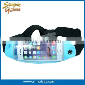 (#1 Fitness Belt) Top Fit Invisible Waist Belt Waterproof Waist Pouch Reflective Running Belt for Cycling Hiking Racing thumbnail-4