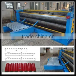 Round Wave Machine Barrel Drum Type Metal Sheet Corrugated Machine thumbnail-1