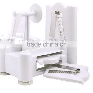 Multifunctional 3 in 1Tri Blade Plastic Spiral Vegetable Slicer thumbnail-5