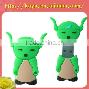 Customized 3d Embossed Soft Pvc Promotion Creative USB Cover thumbnail-1