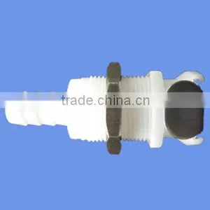 5/16" POM/EPDM Coupler-Panel Mounting BLD1605PH Female thumbnail-1
