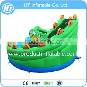 Customized Kids Inflatable Slide, Cheap Inflatable PVC Circular Water Slide thumbnail-4