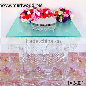 Acrylic Table,crystal Acrylic Table for Wedding Cake Stands,acrylic Wedding Table Decoration (TAB-001) thumbnail-1