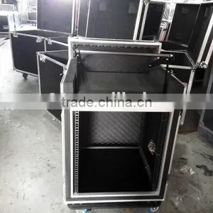 Mixer Console Flight Case 12U Amp Rack Case thumbnail-1