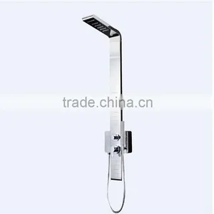 Modern Stainless Steel Shower Panel Massage Bath Shower Column thumbnail-1