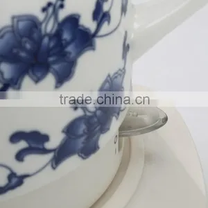 Classics China Flower Design Small Ceramic Tea Pot thumbnail-5