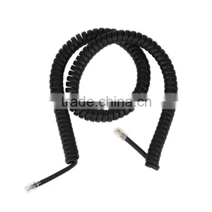 Coiled Elastic Cord for Telephone Handest thumbnail-1