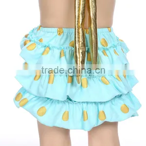 YiWu KaiYa Wholesale Golden Baby Romper With Ruffle Supplier's Choice thumbnail-4