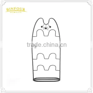 4 Layers Metal Display Cute Mouse Shape Shoe Storage Racks thumbnail-2