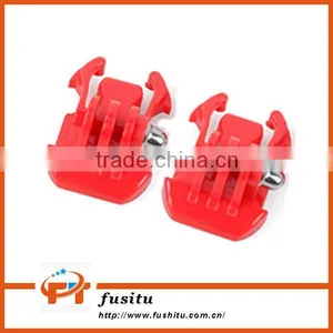 2PCS Helmet Mount Base Quick-Release Adapter Buckle for GoPro Hero 4/3+/3 thumbnail-3