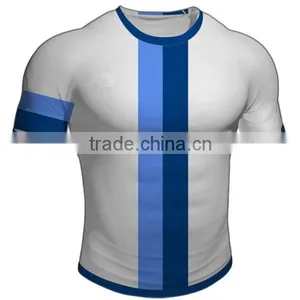 Custom Sublimated Rugby Jersey Stripe Design Polyester Spandex Fabric thumbnail-5