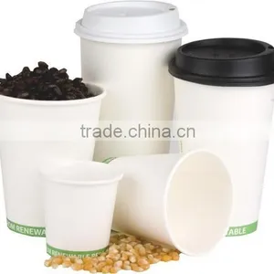 PLA-lined Hot Drinking Paper Cups thumbnail-1