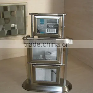 High End Quality Three Layered Metal Motion Photo Frames Funny Family Photo Frame thumbnail-1