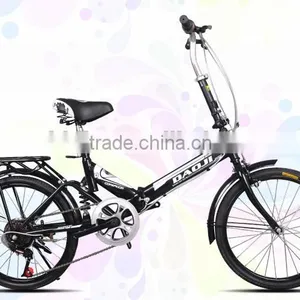20" Folding Bike for Lady From China / 6 Speed Bicycle thumbnail-5