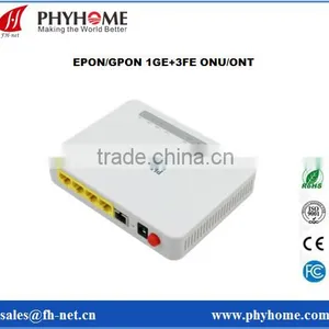 GPON Onu 4ge With Wifi Wireless Fiber Optic Equipment FTTH ONT Compatible With Huawei ZTE Quality Choice thumbnail-1