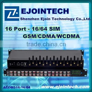 IMEI Transfer !!!2014 Ejointech 8/16/32 Ports8/16/ 64/128 Sim Cards VOIP Gsm Gateway thumbnail-1