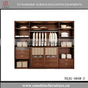 Cheap Modern MDF/plywood/partical Board Wooden Bedroom Cabinet Closet, Wardrobe Designs thumbnail-2