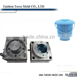 OEM Different Color Plastic Bucket With Handle Injection Mould Maker thumbnail-1