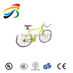 700C Colorful Fixed Gear Bike With Single Speed Road City Bike thumbnail-1