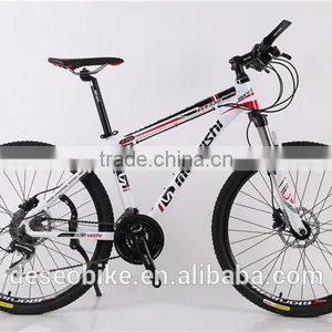 2016 Alloy Mountain Bicycle 21 Speed Flat Handlebar Mtb for Men thumbnail-2