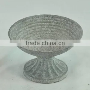 French Metal Handmade Vintage Bird Bath thumbnail-1