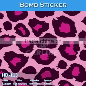 HD-110 CARLIKE Air Bubble Free Color Printing Beautiful Car Sticker Bomb thumbnail-4