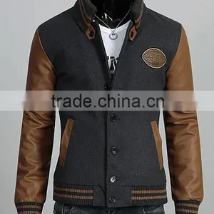 Women Spring Autumn Fashion Long Sleeve Turn-down Collar Black Leather Shirt, Casual Jacket/Original Nappa Leather / Leather Sle thumbnail-1