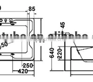 CUPC Adult Tub,acrylic Sex Hot Tub,massage Whirlpool Hot Tub Small Hot Tub Sex Hot Tub thumbnail-6