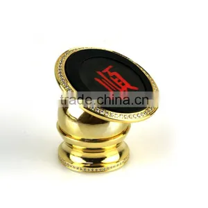China Factory Directly Sale Gold Plating Car Mobile Phone Holder thumbnail-1