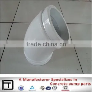 DN125*R180*90D Concrete Pipe Elbow Casting Concrete Pump Parts thumbnail-1