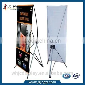 Horizontal X Banner Stand Portable Trade Show Display thumbnail-1