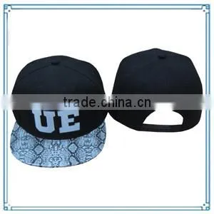 2014 Hot Sale Custom Design Snapback Hat Snake Skin Baseball Cap(SHXE-002) thumbnail-1