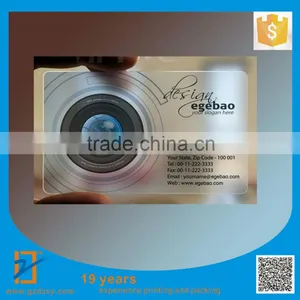 Customized 500pcs Plastic Transparent PVC Business Cards + 28 Templates Design For Choice + Free Design, Free Shipping thumbnail-1
