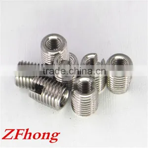 Stainless Steel 302 Type Slotted Self Tapping Thread Insert m2 M2.5 m3 m4 m5 m6 m8 M10 thumbnail-1