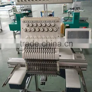 Hot Sale OL-1501 15 Needle Single Head Computerized Cap Embroidery Machine thumbnail-1