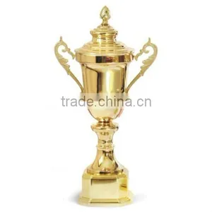 High Quality Golden Metal Trophy thumbnail-1