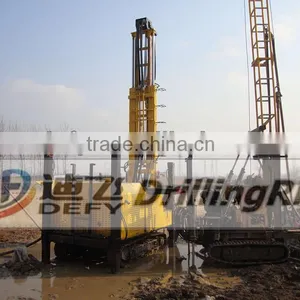 Water Well Drilling Equipment Rig With DTH Hammer and Air Compressor thumbnail-5
