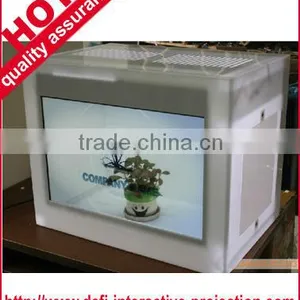 HOT! Transparent LCD Screen/video Showcase Display for Jewelry Show thumbnail-1