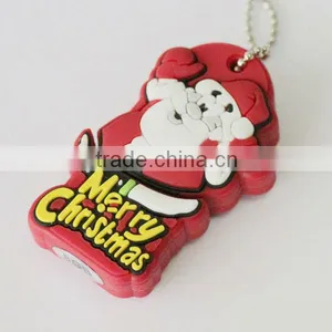 2013 the High Quality and the Latest Design Silicone USB Cover for Santa Claus thumbnail-1