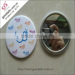 Decorated Pocket Mirrors/travel Set Cosmetic Mirror/metal Hand Mirror Quality Choice thumbnail-1